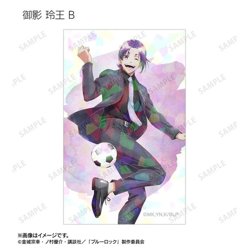『ブルーロック』描き下ろし スーツモデルver. Ani-Art aqua label トレーディングホログラムイラストカード(単位/BOX)【202510再販】